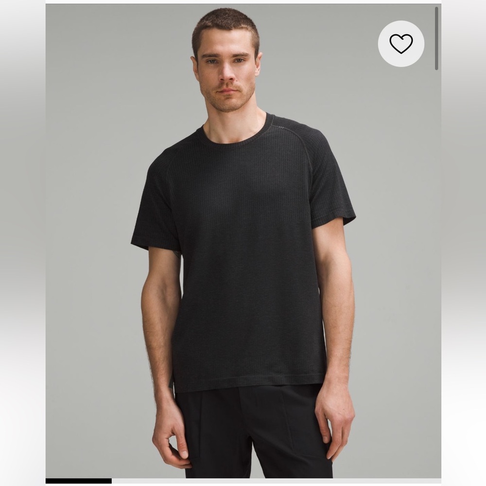 Lululemon- Mens- Metal Vent Tech- Charcoal- Sz L